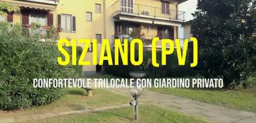 Confortevole trilocale con giardino privato